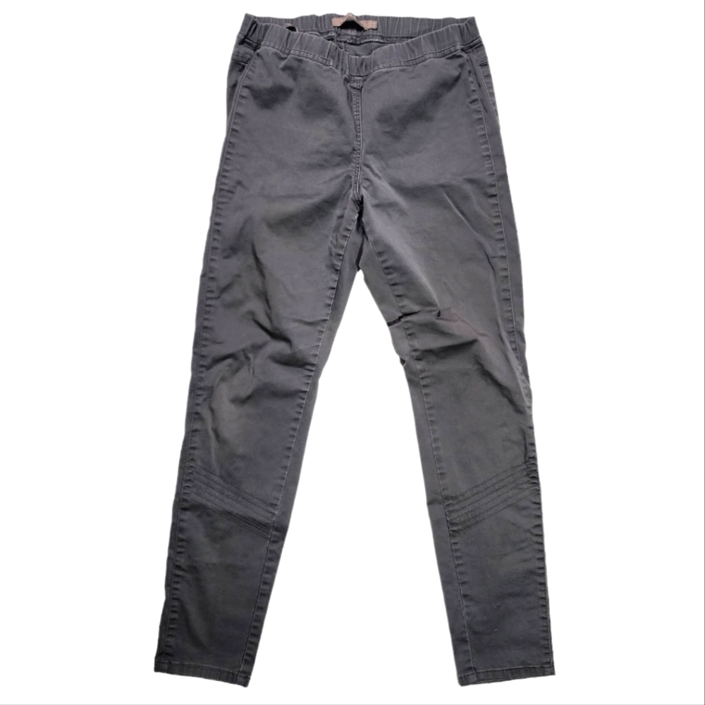 Sandwich_ Size 8 Grey Pull-up Trousers Slim Fit